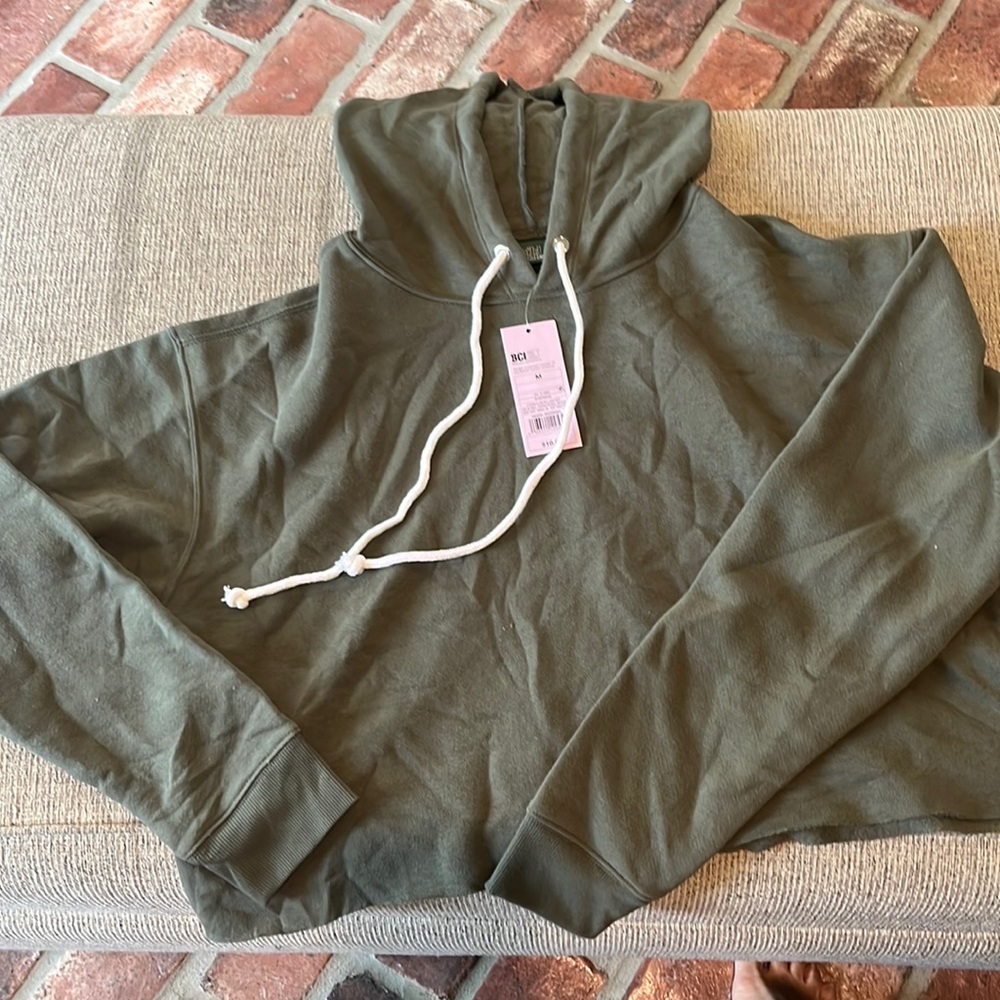 Crop Top Hoodie Sweatshirt